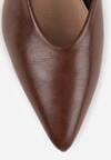 Pantofi cu toc Maro deschis