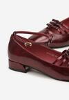 Pantofi cu toc Bordo