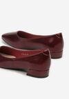 Pantofi cu toc Bordo