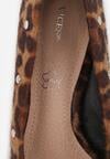 Pantofi cu toc Imprimeu leopard