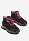 Bocanci Negru cu fucsia