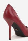 Pantofi stiletto Bordo