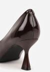 Pantofi cu toc Maro