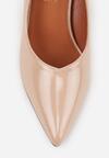 Pantofi cu toc Bej