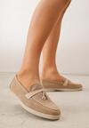 Mocasini Bej închis