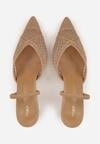Pantofi stiletto Bej închis