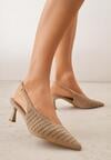 Pantofi cu toc Bej închis