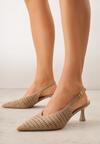 Pantofi cu toc Bej închis