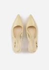 Pantofi stiletto Galbeni