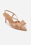 Pantofi stiletto Bej închis