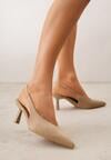 Pantofi cu toc Bej închis
