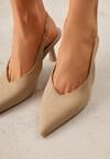 Pantofi cu toc Bej închis