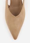 Pantofi cu toc Bej închis