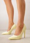 Pantofi stiletto Galbeni