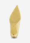 Pantofi stiletto Galbeni