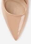Pantofi stiletto Bej închis