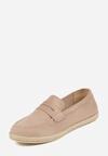 Mocasini Bej închis