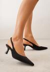 Pantofi cu toc Negri