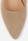 Pantofi cu toc Bej închis