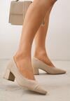 Pantofi cu toc Bej închis