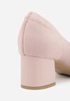 Pantofi cu toc Roz