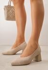 Pantofi cu toc Bej închis