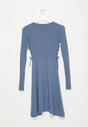 Niebieska Sukienka Modern Classic