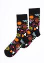 Czarne Skarpetki Sign Happy Socks