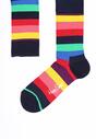 Czarne Skarpetki Stripe Happy Socks 