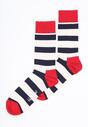 Granatowe Skarpetki Stripe Happy Socks