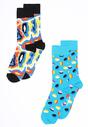 4-pack Kolorowych Skarpetek Happy Socks