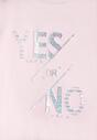 Różowy T-shirt Yes or No