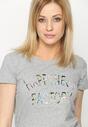 Szary T-shirt Felicity