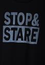 Czarny T-shirt Stop&Stare