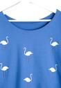 Niebieska Bluzka Coming Flamingo