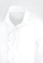 Biała Koszula Ruffles