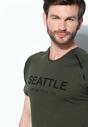 Ciemnozielona Koszulka Seattle