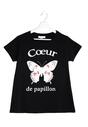 Czarny T-shirt Papillon