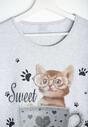 Szary T-shirt Sweet Cats