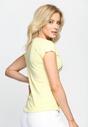 Żółty T-shirt Natural Woman