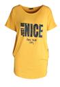 Żółty T-shirt Just Be Nice