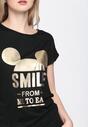 Czarny T-shirt Always Smile