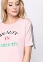 Różowy T-shirt Honesty