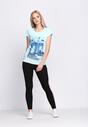 Czarno-Czerwone Legginsy Feel Alive