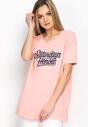 Różowy T-shirt Mindfulness