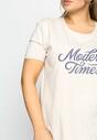 Beżowy T-shirt Modern Times