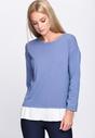 Niebieski Sweter Directionless