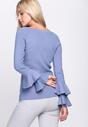 Niebieski Sweter Fantastic
