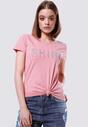 Różowa T-shirt Rich