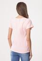 Różowy T-shirt Obtain